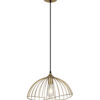 Angelo Dome Pendant Painted Gold