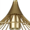 Angelo Shallow Pendant Painted Gold