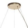 Benitez 26 Light Ring Pendant French Gold
