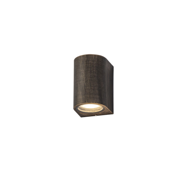 Chigny Curved Downlight Black/Gold IP54