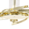 Clarina 7 Light Pendant/ Semi Flush PB