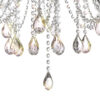 Edison 29 Light 3 Tier Chandelier Polished Chrome and Crystal