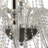 Edison 29 Light 3 Tier Chandelier Polished Chrome and Crystal