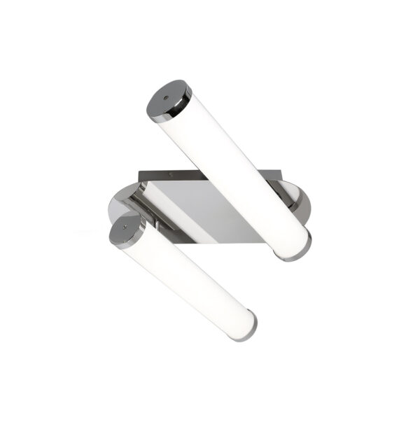 Lake Flush 2 Light Polished Chrome IP44