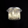 Mauria 4 Light Flush Polished Chrome IP44