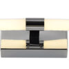 Medina Large Wall Light LED Polished Chrome IP44
