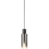 Meyer Slim Pendant - Black/Chrome