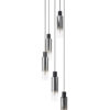 Meyer Slim 5 Light Cluster - Black/Chrome