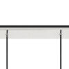 Meyer Slim 9 Light Linear Pendant - Black/Chrome