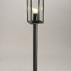 Pichu Tall Post Graphite Black IP54