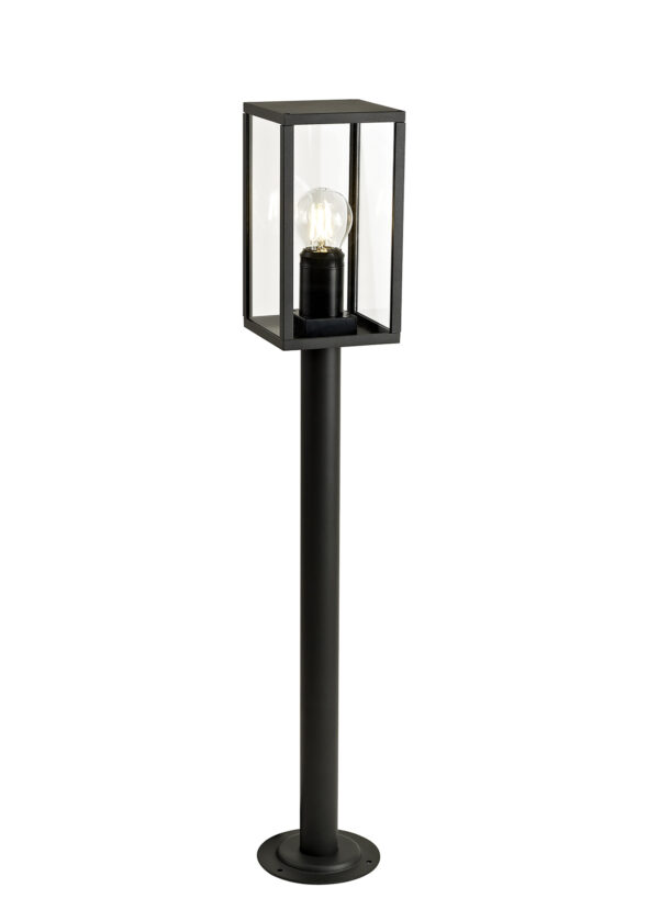 Pichu Tall Post Graphite Black IP54