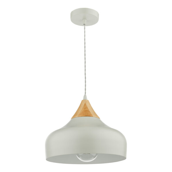 Gaucho single pendant white