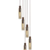 Meyer Slim 5 Light Cluster - Mocha