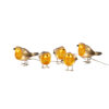 Acrylic Robins 5 Piece Set
