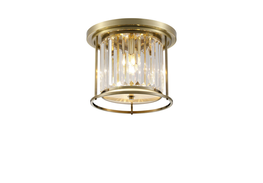 Sovereign 3 Light Flush - Abbeygate Lighting