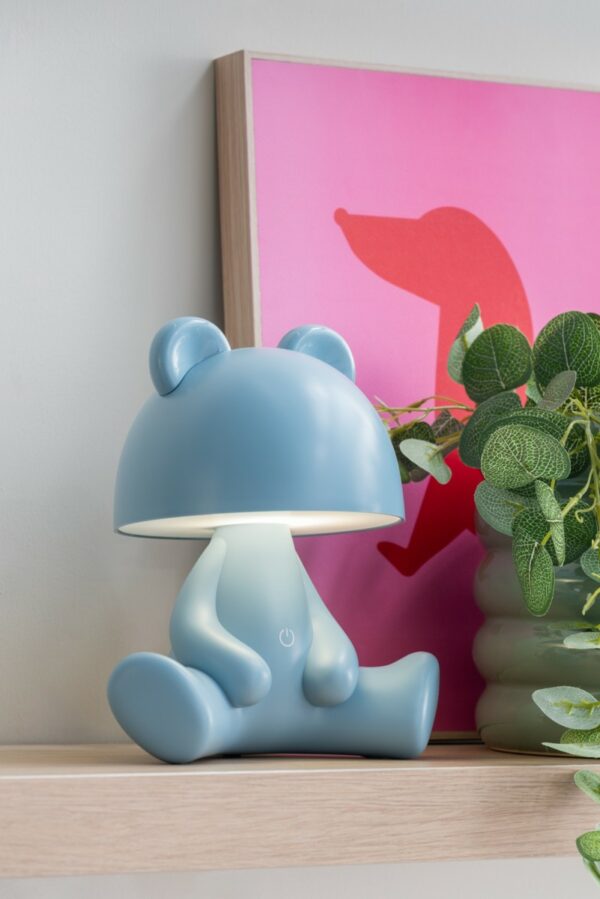 Bear Table Lamp Blue