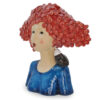Amelie - Red haired lady with bird