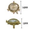 Mini Porthole Bulkhead - dimensions