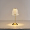 Bella Rechargeable Touch Table Lamp - Gold