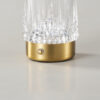Vintage Tumbler Rechargeable Table Lamp Gold