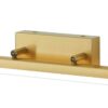 ML7027BR Foley Medium Wall Light - Brass - close up
