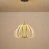 Oceania 15004 Black & Gold Pendant