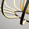 Oceania 15004 Black & Gold Pendant