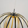 Oceania 15004 Black & Gold Pendant