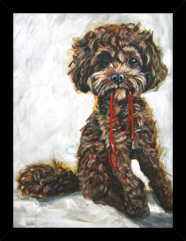 AK12482 Walkies Time - 33.5 x 43.5cm