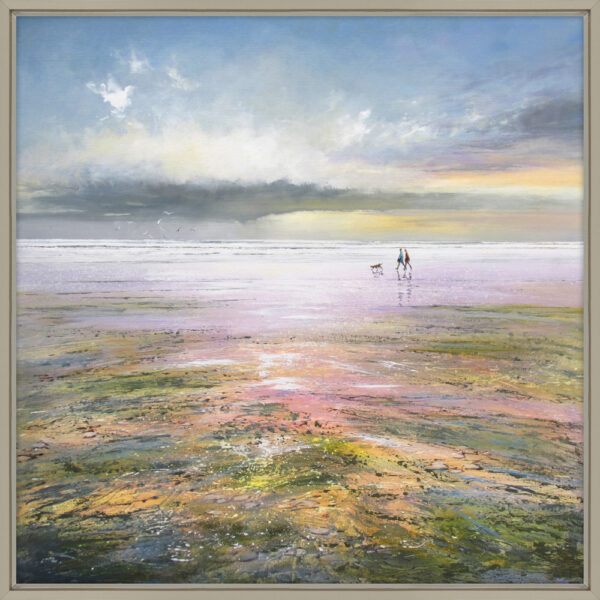 AK12579 Stroll At Dusk - 64 x 64cm