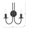 Becca Wall Light - Dimensions