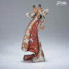 EDMIN09 Giraffe Bust - Miniature - Rear View