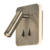 M7825 Cayman Square - Antique Brass