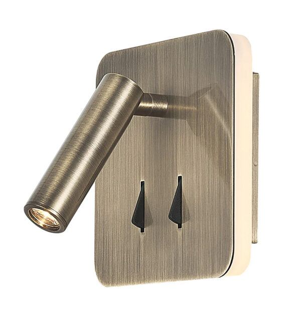 M7825 Cayman Square - Antique Brass