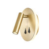 M7853 Cayman Round - Satin Gold