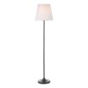 Padme Floor Lamp with White Scallop shade