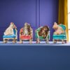 Sleeping animals on armchair