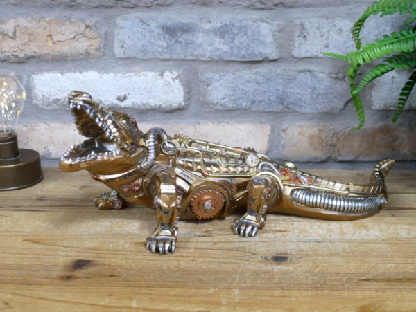 10476 Steampunk Crocodile