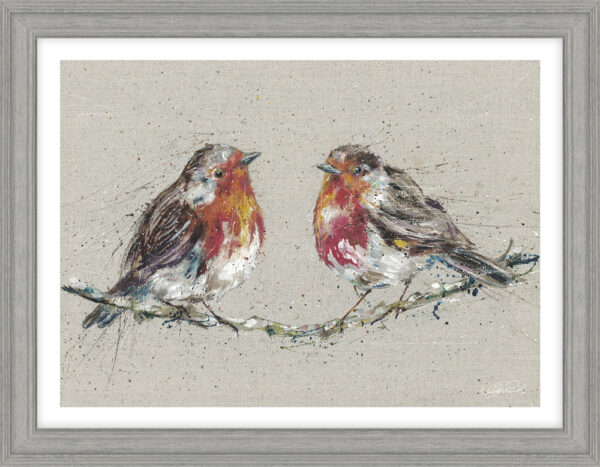 AK11877 Morning Gossip - 45 x 35cm