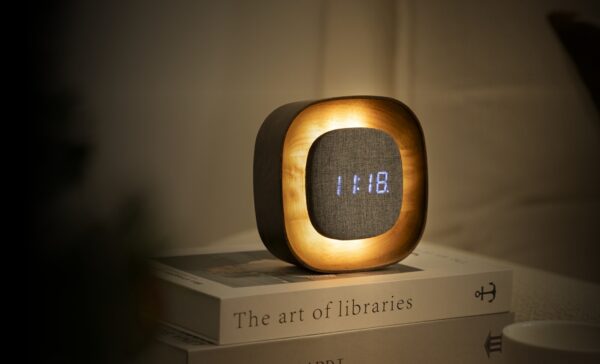 Lumos Clock - Square - Walnut