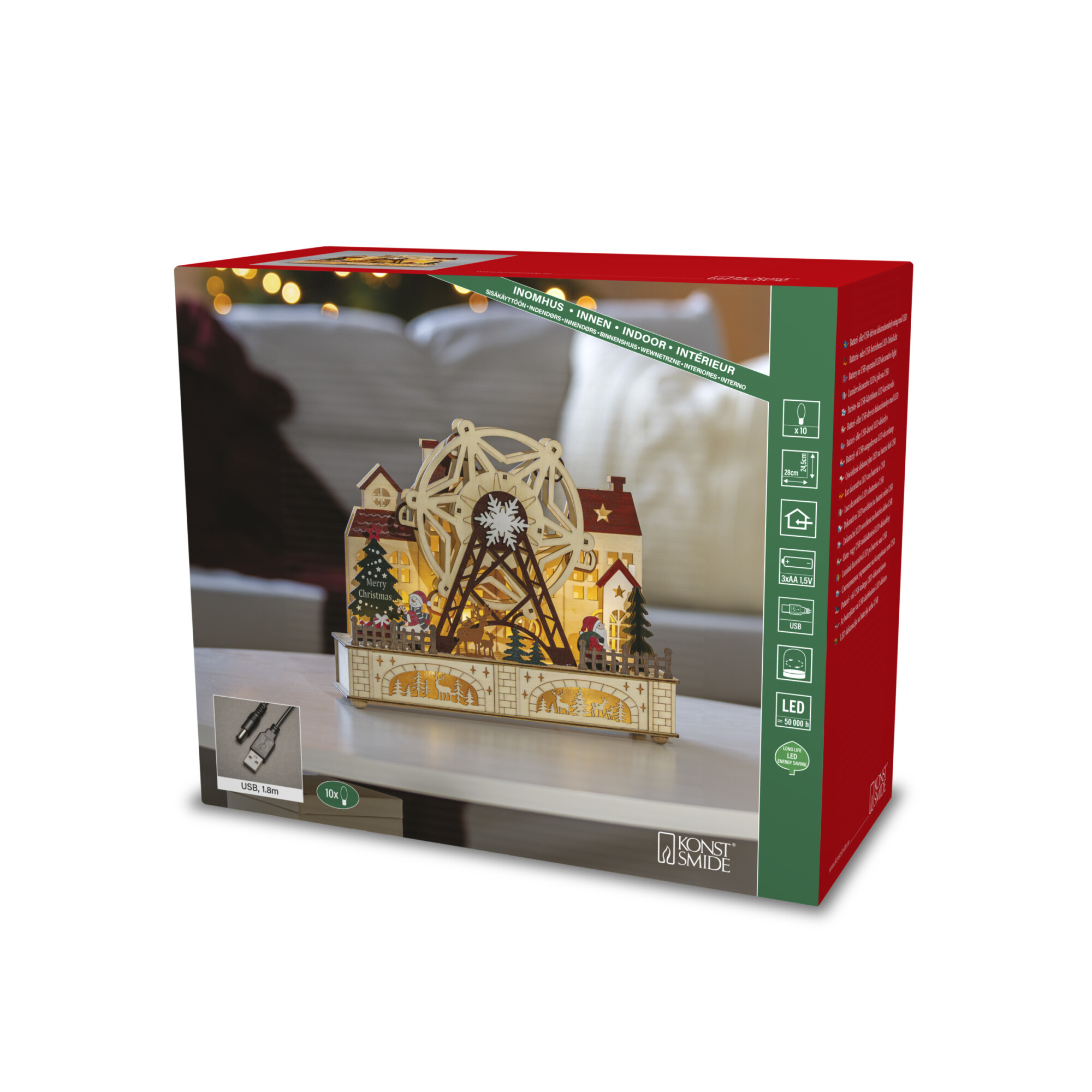 3247-100 Santa's Tivoli 3247-100 Santa's Tivoli