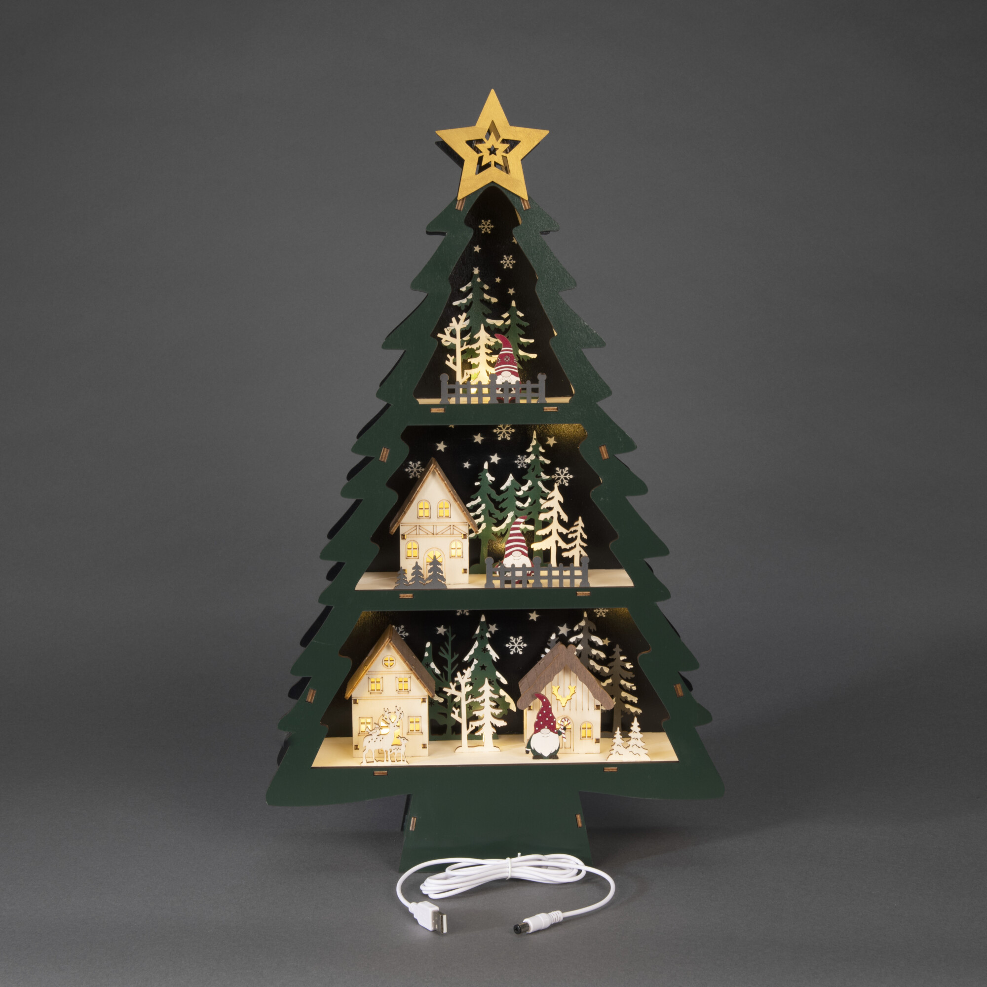 3297-950 Wooden Christmas Tree 3297-950 Wooden Christmas Tree
