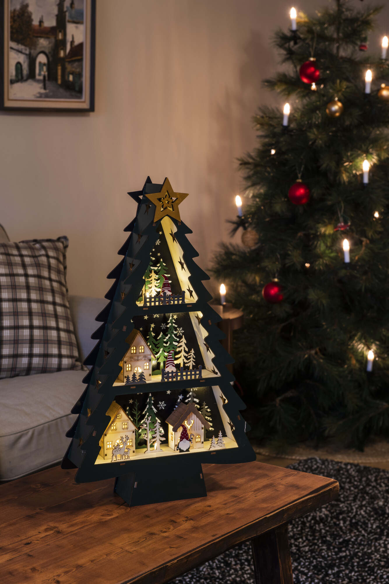 3297-950 Wooden Christmas Tree 3297-950 Wooden Christmas Tree