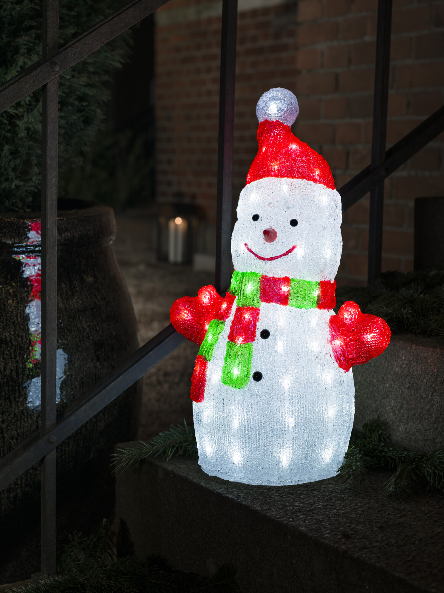 6297-203 Acrylic Snowman 50cm 6297-203 Acrylic Snowman 50cm