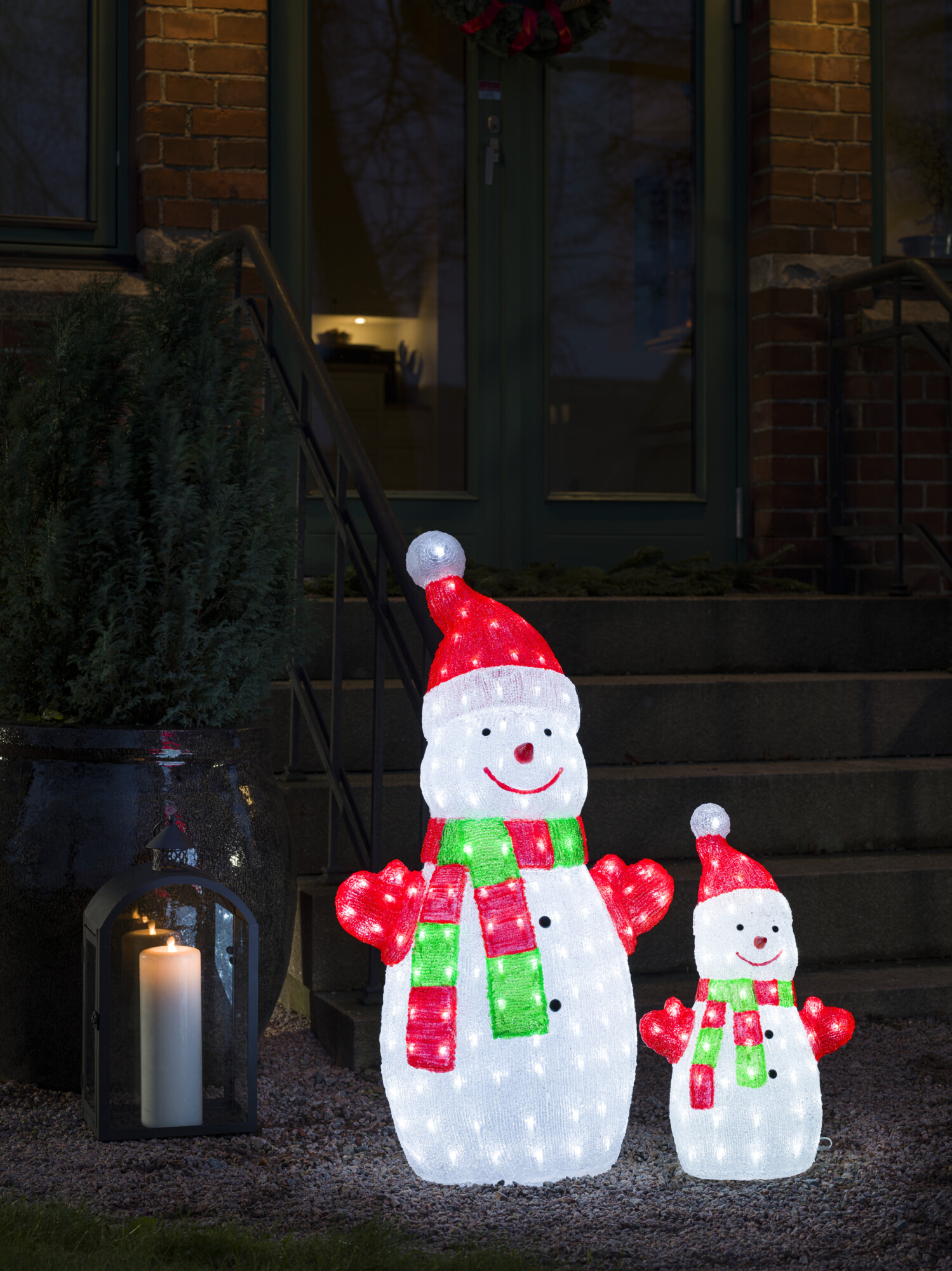 Acrylic Snowmen Acrylic Snowmen