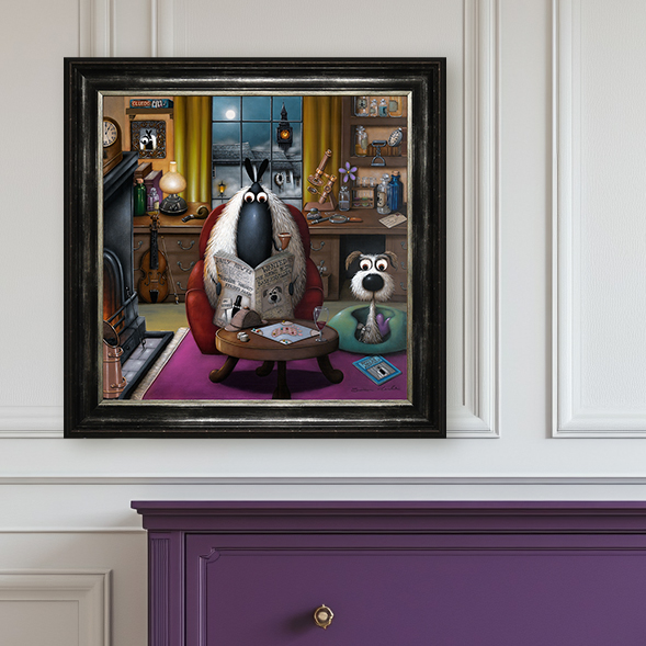 The Game Is Afoot 55-x-55 Barbican The Game Is Afoot 55x55 Barbican