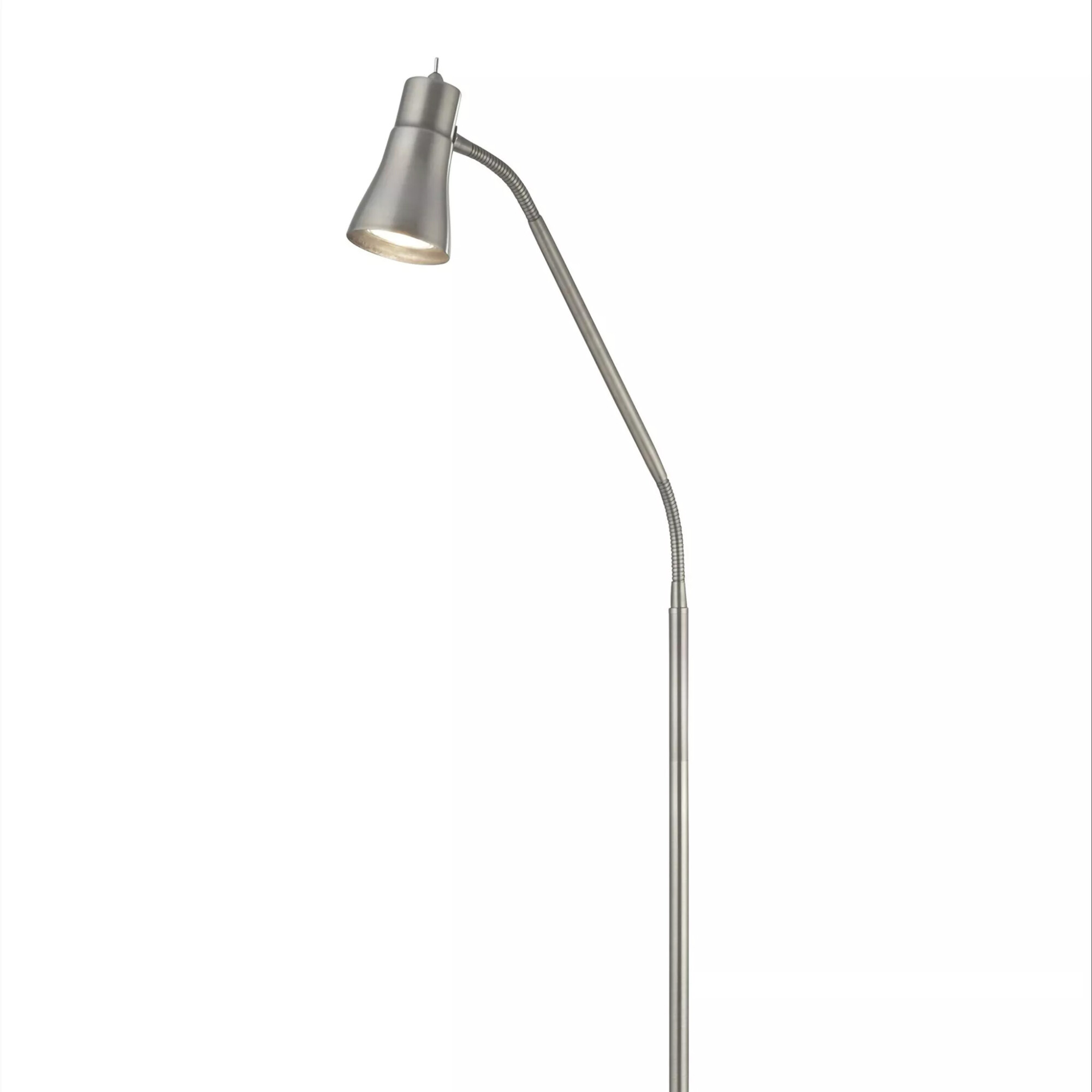 Jolly Floor Lamp - Satin Silver Jolly Floor Lamp - Satin Silver