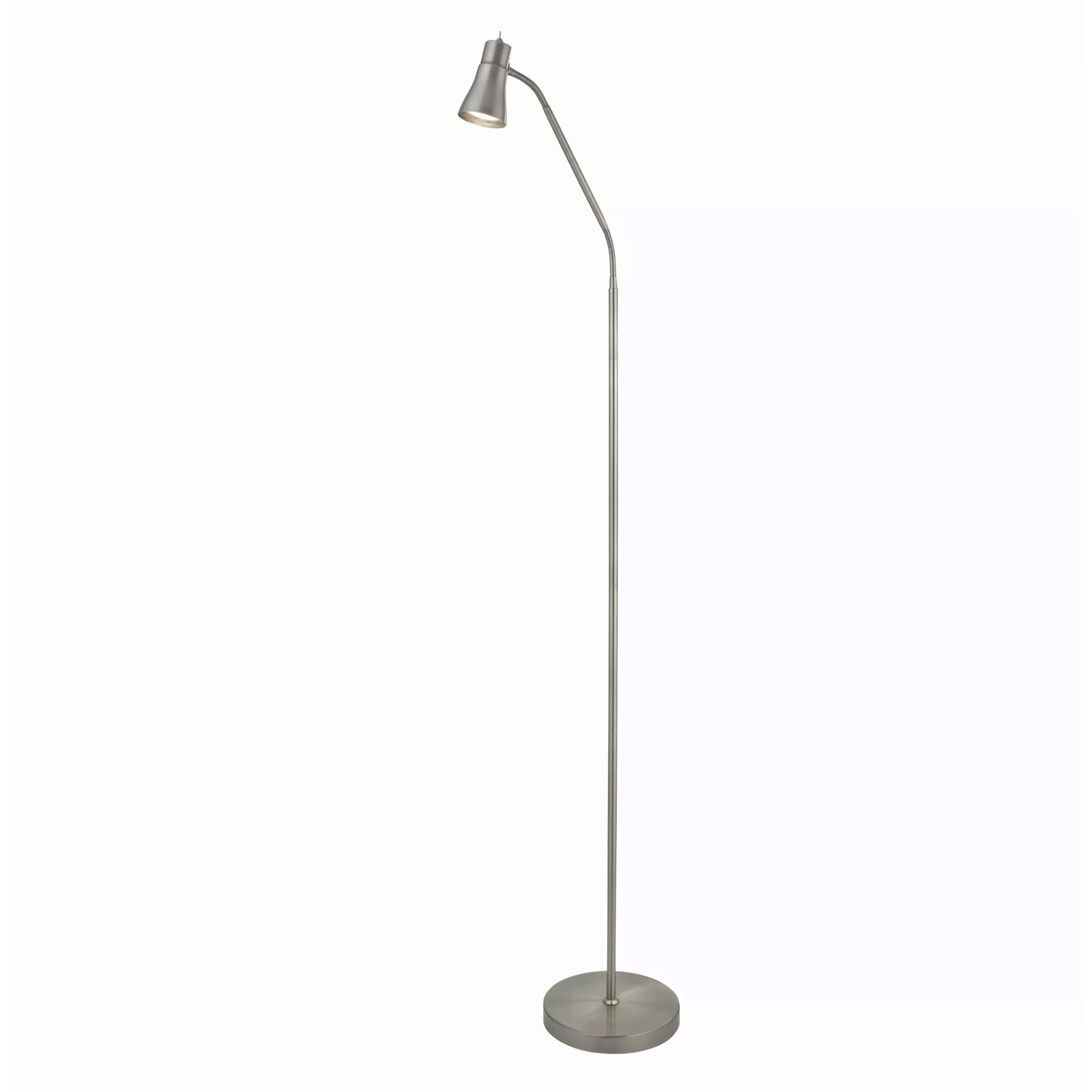 Jolly Floor Lamp - Satin Silver Jolly Floor Lamp - Satin Silver
