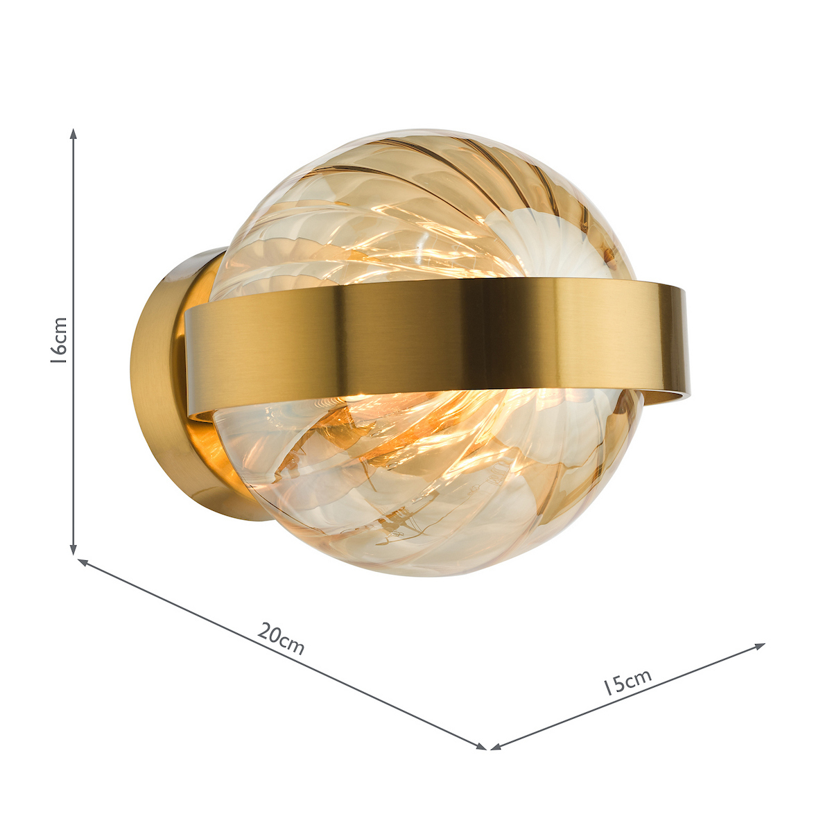 Ophira Wall Light - Dimensions Ophira Wall Light - Dimensions