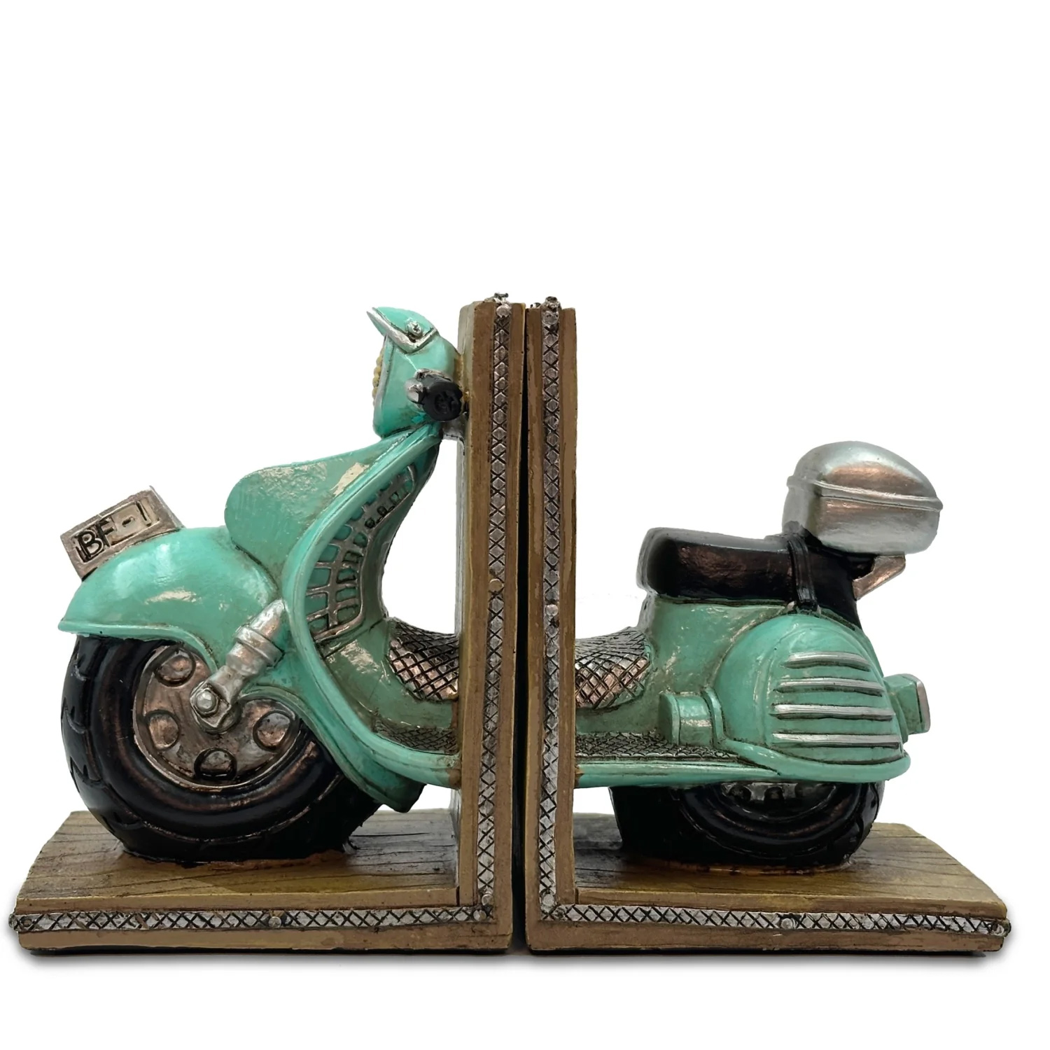 Vintage Scooter Bookends Vintage Scooter Bookends